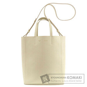 Celine Vertical Cabas Handbag Leather